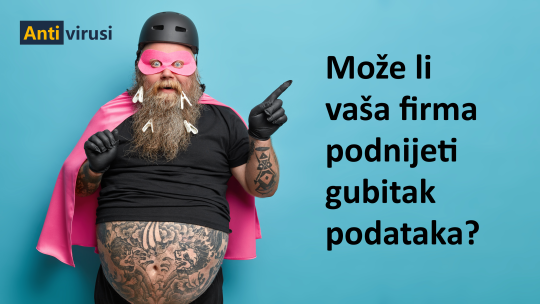 Može li vaša firma podnijeti gubitak podataka
